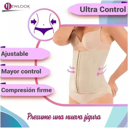 Faja Cinturilla Ultra Control Con Tela Suave y Alta Compresión New Look